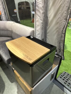2025 Opus Off-Road Extreme folding camper chopping board